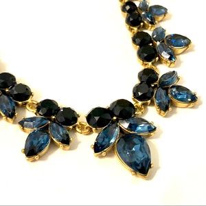 J.Crew Blue Jewel Necklace / OS